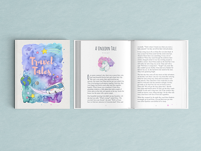 Travel Tales book book children book cover drawing illustration ipad pro kids book kids illustration photoshop procreate watercolor