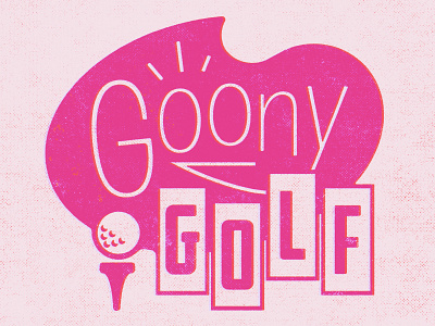 Goony Golf badge logo mark