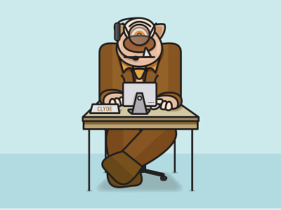 Internet Troll Tech Support illustration internet support tech troll vector