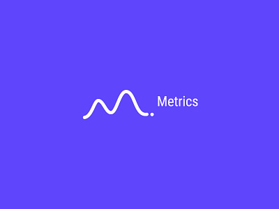 logo concept - Squiggle illustration logo metrics squiggle