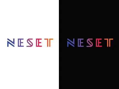 Neset- Drib 1 font type wordmark