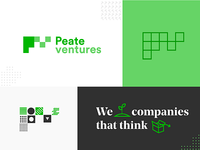 PV Brand | Peate ventures brand branding identity logo vc venture venture capital