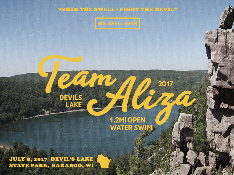Example of Devils Lake Open Water Swim