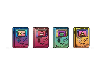 Happy Children's Day🎉 children game gameboy icons illustrator mario nintendo pokemon zelda