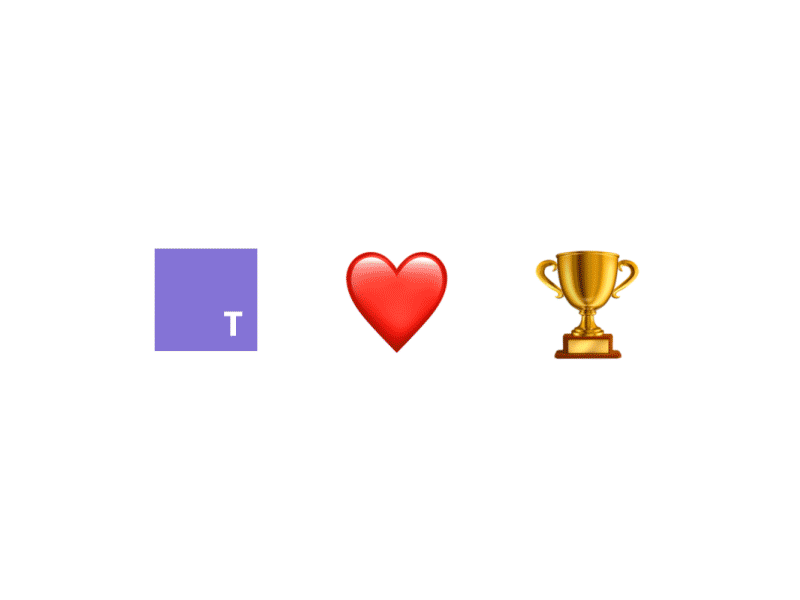 We ❤️ 🏆 agency animation app creative design emoji fun game gif ios