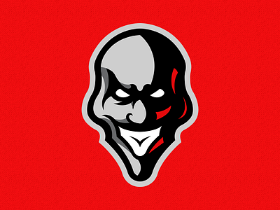 Harlequin caelum esport identity logo logotype mascot shot sport
