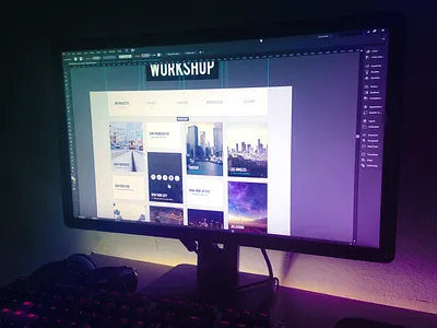 WORKSHOP [wip] web website wip work in progress workshop