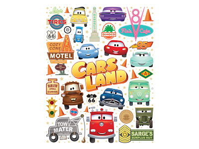 Cars Land cars cars land dca disney disney california adventure disneyland jerrod maruyama jmaruyama lightning mcqueen mater pixar