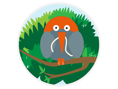 Bird 2d animals bird flat illustration