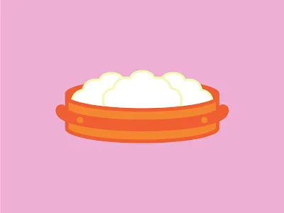 04. Soup Dumplings - Din Tai Fung food icon illustrator losangeles soup dumplings vector vector illustration