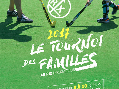 Rix Hockey Tournoi famille family gazon hockey