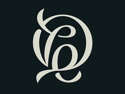 ve monogram brand dropcap initial letter logo logotype monogram script type typography