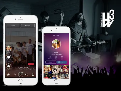 Chat App, app bright design interaction interface menu mobile quotes ui ux