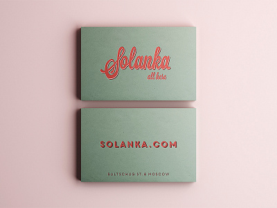 Solanka 3d branding identity logo logotype online rendering shop