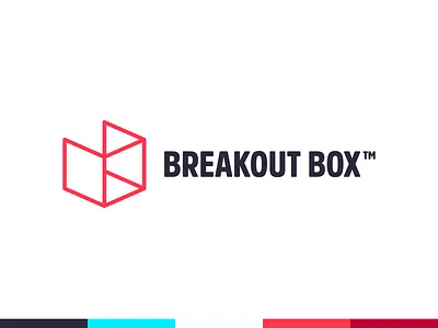 Branding | "Breakout Box" branding color design mark startup tech typography