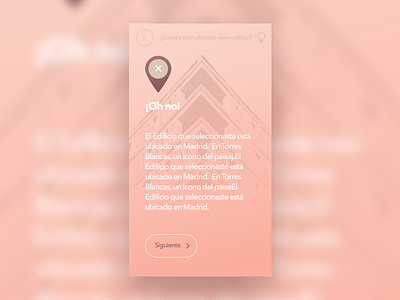 Arch.Mobile answer game pink ui ux wrong
