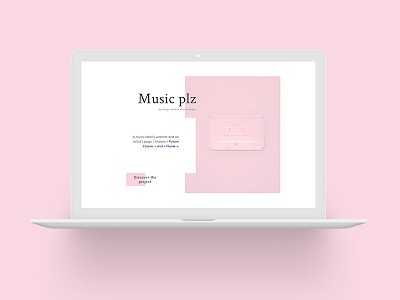 Home | Portfolio bloc music pastel portefolio uidesign uxdesign webdesign