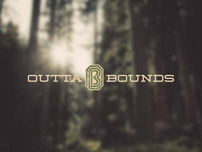 OUTTABOUNDS archery fitness hunting logo nature out of bounds outdoors outta bounds