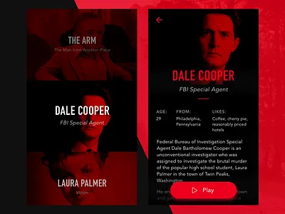 Twin Peaks Concept animation app concept inspiration interaction peaks principle sketch twin twinpeaks