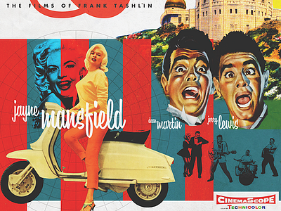 Bachelors & Bombshells art bombshells branding cinema film frank tashlin movie poster movies museum of art okcmoa oklahoma city poster