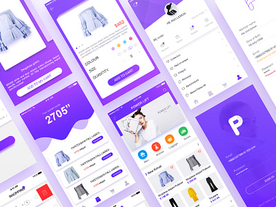 Power Lift app design_02 app design icon llustration shopping ui ux