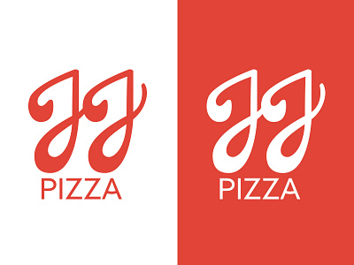 JJ Pizza - #ThirtyLogos branding design hand lettering logo mark pizza thirtylogos