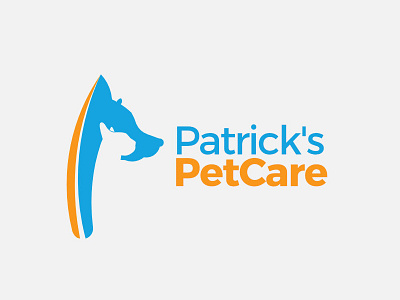 Patrick's Petcare cat dog logo logodesign pet pet care pets veterinary