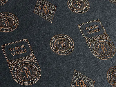 Label Work label lettering letterpress logo mockup stamp