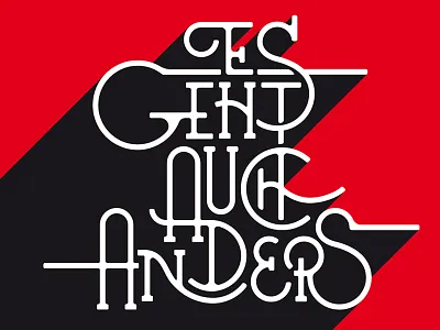 there is another way album cover lettering