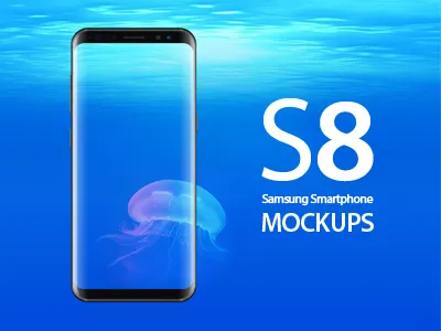Samsung Galaxy S8 Mockups android editable galaxy mockups psd s8 samsung smartphone
