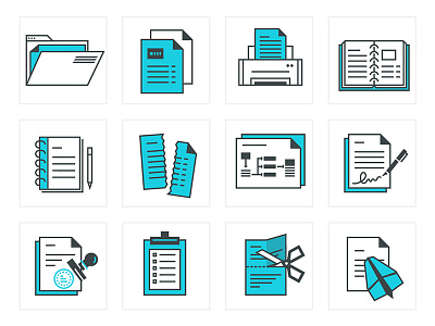 Document Icons document icon vector