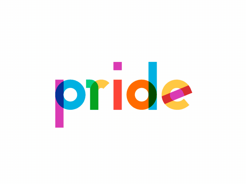 Gilbert Animated animography baker free gilbert lgbtq pride rainbow typeface typewithpride