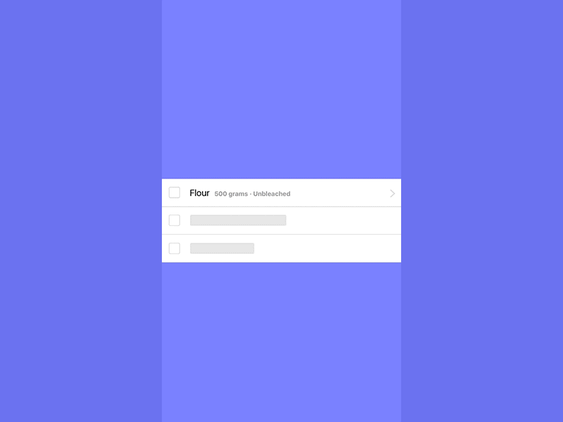 Checklist Edit - UI Experiment checklist edit gif interaction keyboard motion ui ux