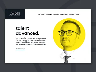 Landing branding home identity landing web web design website