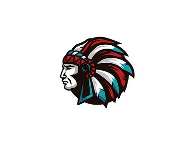 Chief Pat - Logo Design chief design gaming logo mascot pat youtube