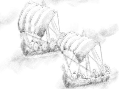 Ships longship ship ships trading