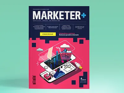 Illustration for cover editorial design illustration magazine