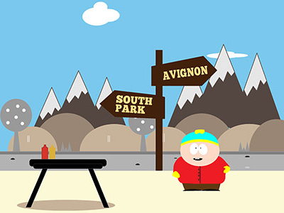 Southpark design graphic illustrator