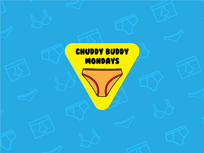 Chuddy Buddy Mondays! bar branding buddy design logo logo design quirky