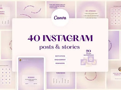 Canva Purple Beige Dreams Instagram beige instagram canva template engagement gradient background gradient instagram instagram canva template instagram engagement instagram post canva instagram quotes instagram story instagram template purple instagram
