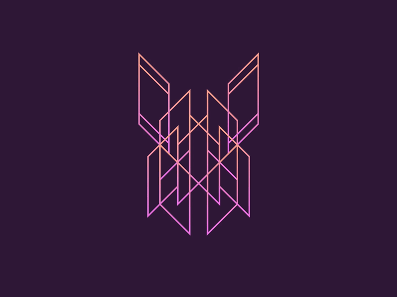 😄 bunny geometry line minimal new polygon sam zealand