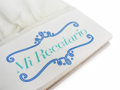 My recipe book books color editorial design tales typography