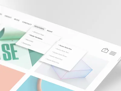 Something is being cooked @ Themecop! :) clean minimal new project portfolio theme wordpress wordpress theme