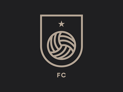 Unofficial — FC brand branding football identity logo mark minimal soccer sports symbol team