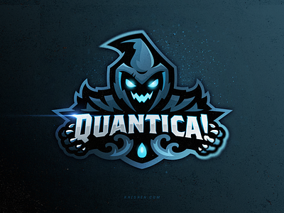 Quantica! esport logo quantica reaper spartan