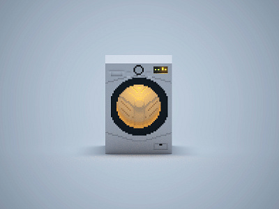 Laundry time! 3d magicavoxel voxel