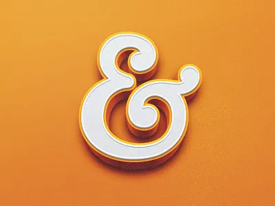 What is an Ampersand and what is its meaning? animation creative design designer graphic design mockup ui