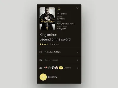 King Arthur app book cinema dark film gold like likes movie
