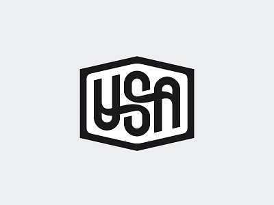 Usa ambigram ambigram letters logo logotype mark us usa