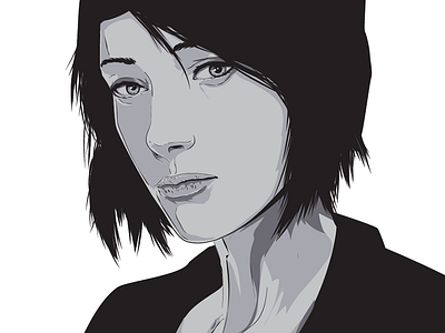 Chloe Price - Life is Strange WIP #1 adventure character game gaming illustration life is strange pc playstation portrait poster vector xbox
